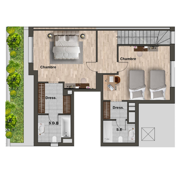 DUPLEX Niveau 2 - B7.1 | S+3